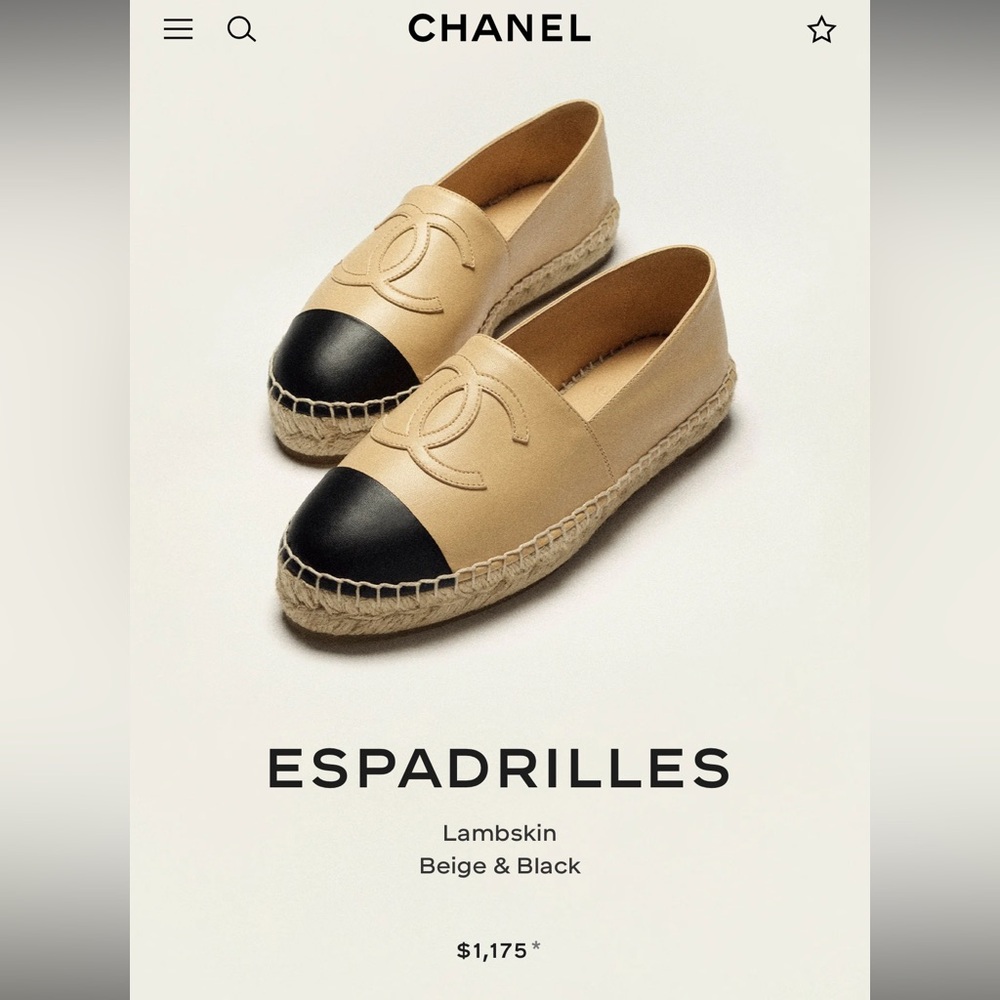 Chic Two-Tone Espadrilles